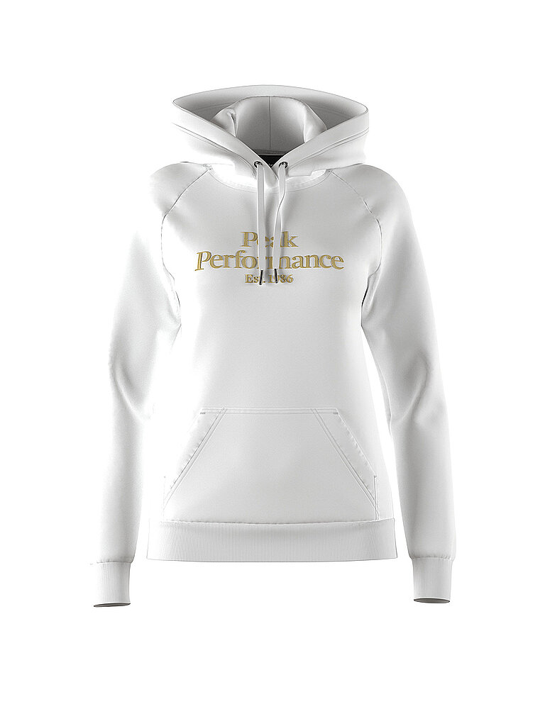 PEAK PERFORMANCE Kapuzensweater - Hoodie W Original Hood weiß | S
